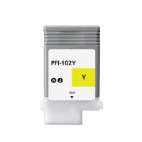 Canon PFI-102 PFI102 0898B001 Y tindikassett G&G analoog