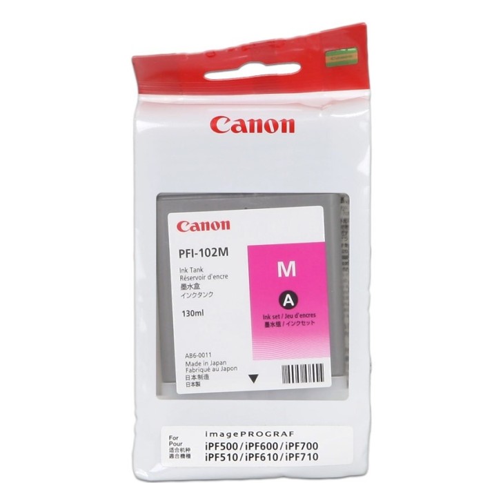 Canon ink cartridge 0897B001 PFI-102M