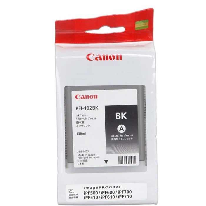 Canon ink cartridge 0895B001 PFI-102BK