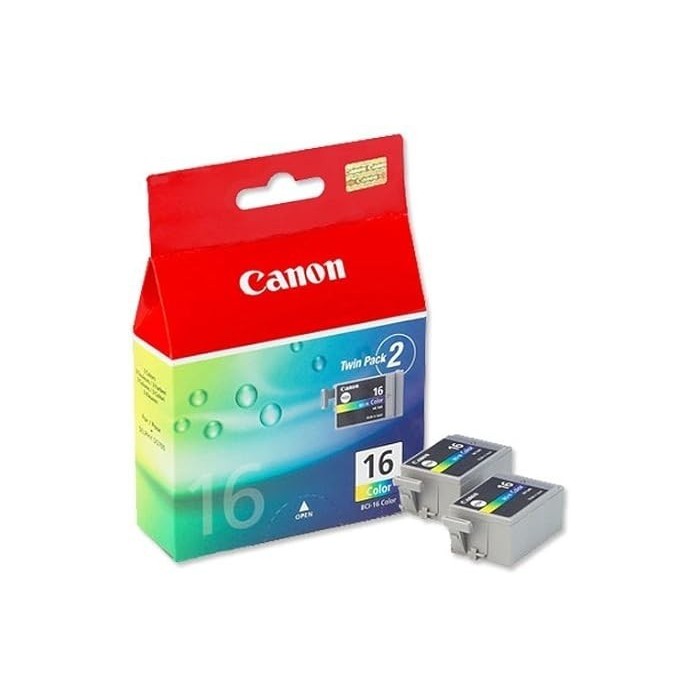 Canon 9818A002 BCI-16C BCI16C ink cartridge OEM 2-pakk