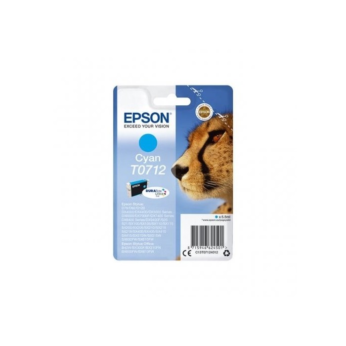 Epson tindikassett C13T07124010 T0712