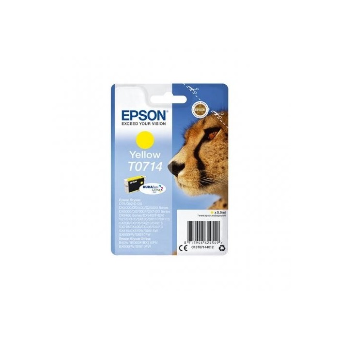 Epson оригинал чернила C13T07144010 T0714