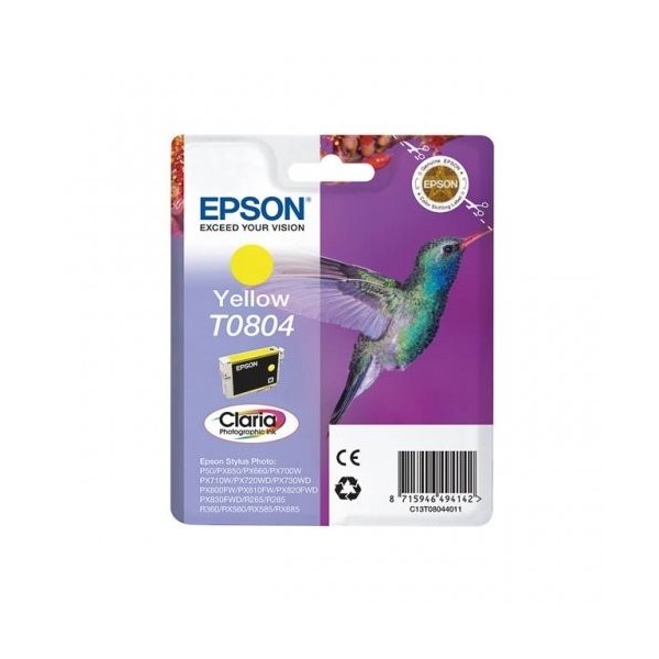 Epson tindikassett C13T08044010 T0804