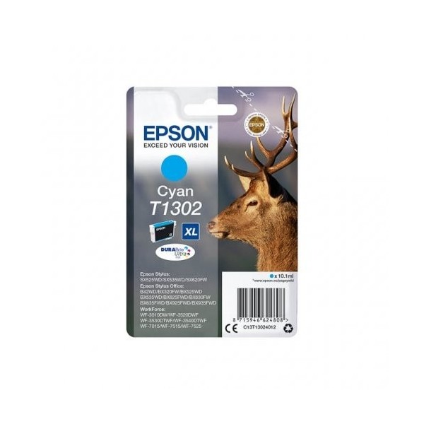 Epson tindikassett C13T13024010 T1302