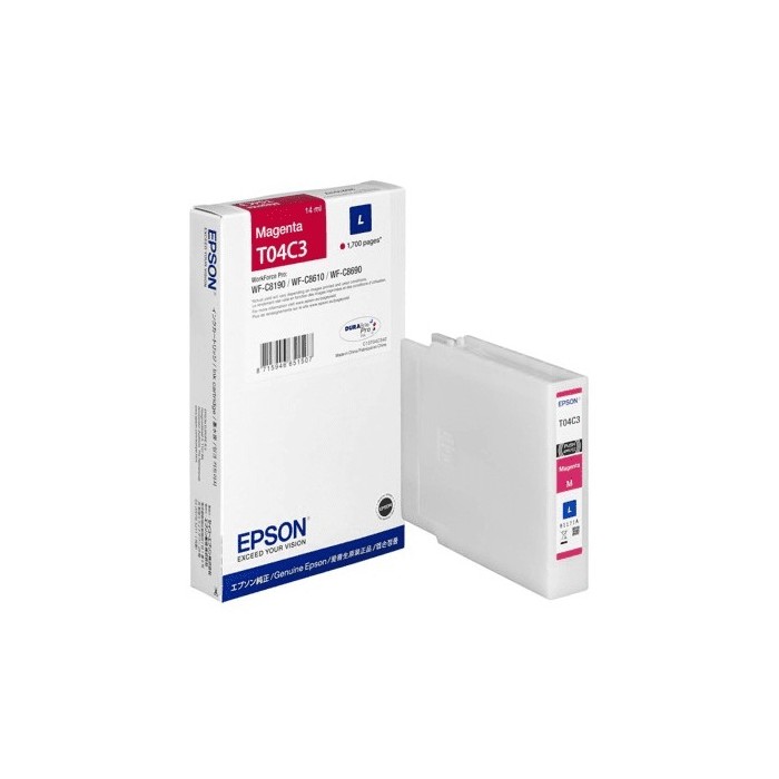 Epson T04A3 C13T04A340 M tindikassett