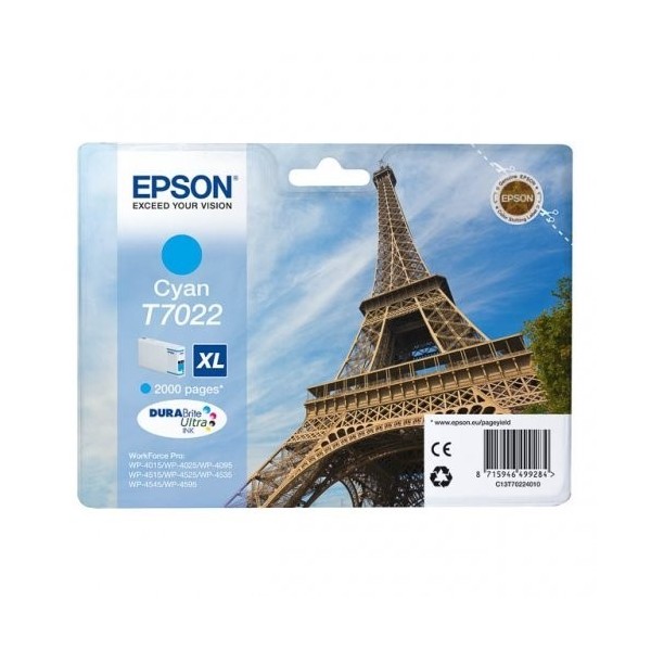 Epson tindikassett C13T70224010 T0722