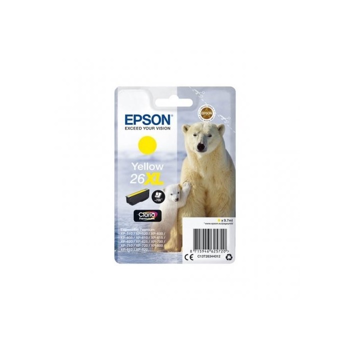 Epson tindikassett C13T26344010 T2634