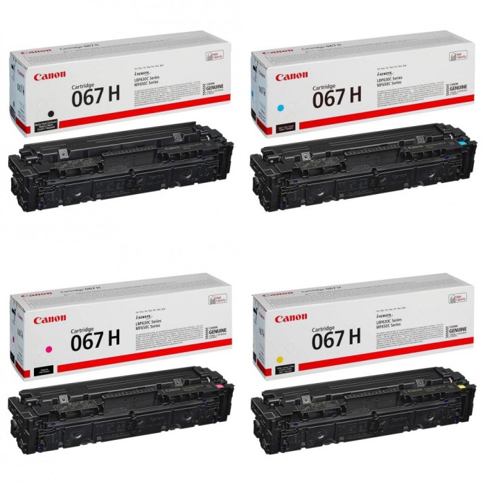 Canon 067H toner set 4 pcs