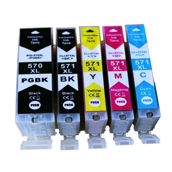 Canon PG-570 + CLI-571 PG570+CLI571 ink cartridge Dore analog multipack BKCMY