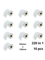 Dymo S0904980 etiketi rull Dore analoog komplekt 10 tükki