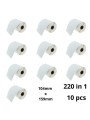 Dymo S0904980 etiketi rull Dore analoog komplekt 10 tükki