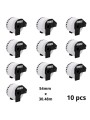 Brother DK-55224 DK55224 54mm x 30480mm lämpöpaperitarrat, valmistaja Dore, 10 шт