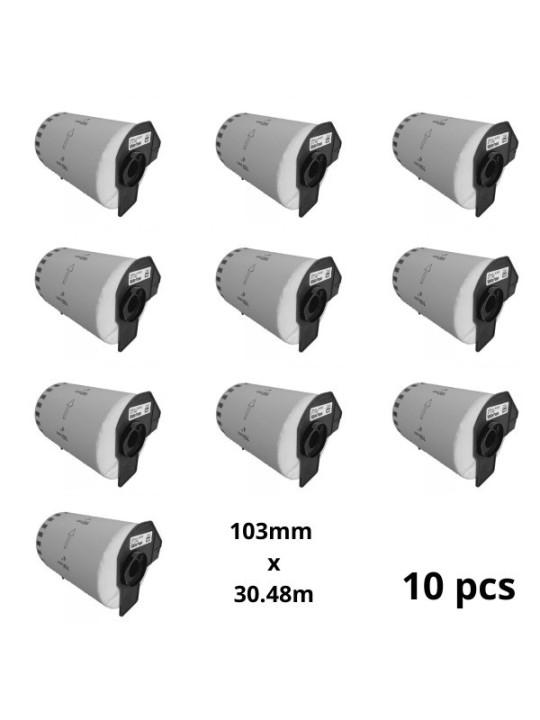 Brother DK-22246 DK22246 103mm x 30480mm termopaberist etiketid, tootja Dore, 10 tk