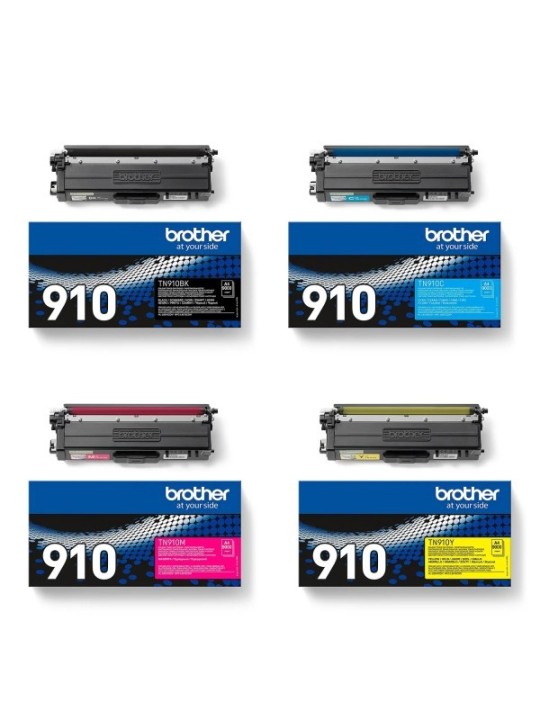 Brother TN-910 TN910 BK/C/M/Y toner set 4 pcs