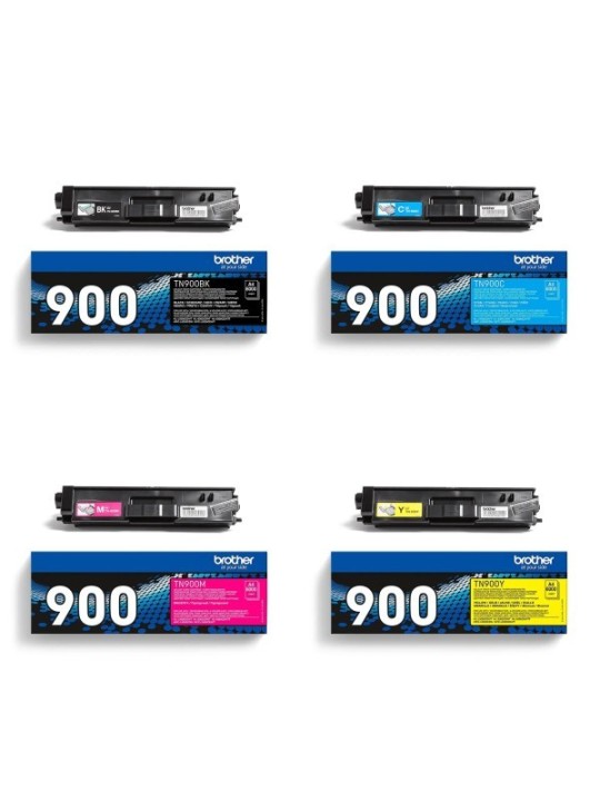 Brother TN-900 TN900 toner set 4 pcs