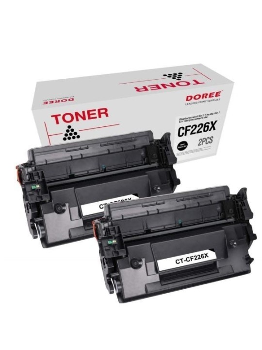 HP 26X CF226X Canon CRG052KH toner Dore compatible set 2 pcs