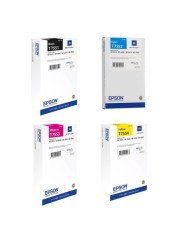 Epson T7551 T7552 T7553 T7554 tintes kasetne komplekts 4 gab