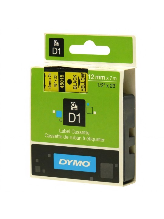 Dymo printeri label LabelManager 12mm x 7m D1 D45018 45018 S0720580...