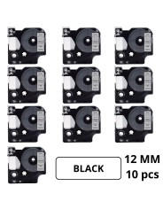 Dymo 18444 S0718600 D1 label tape Dore compatible 10 pcs