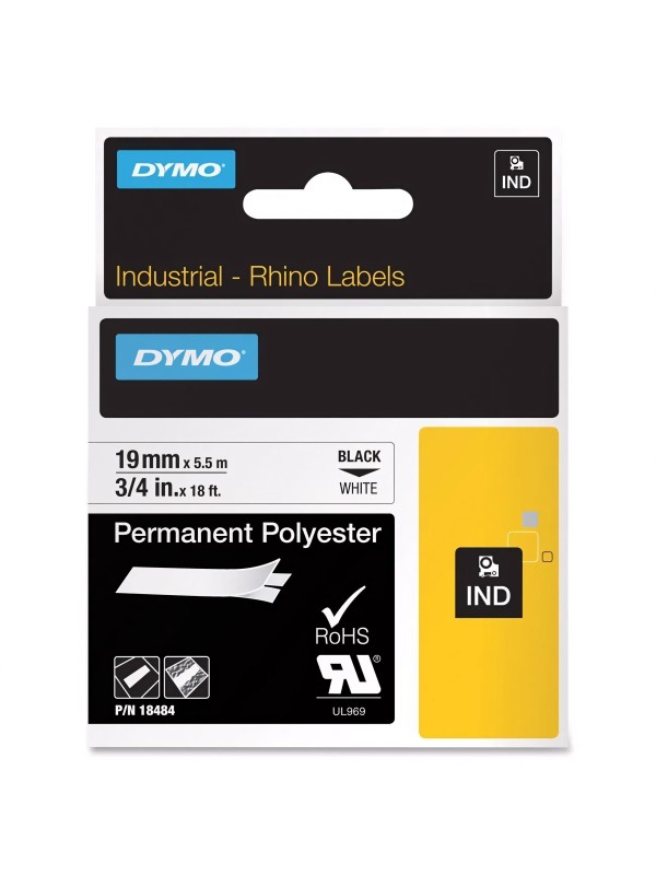 Dymo 18484 uzlīmju lentes kasete Dymo 18484 uzlīmju lentes kasete