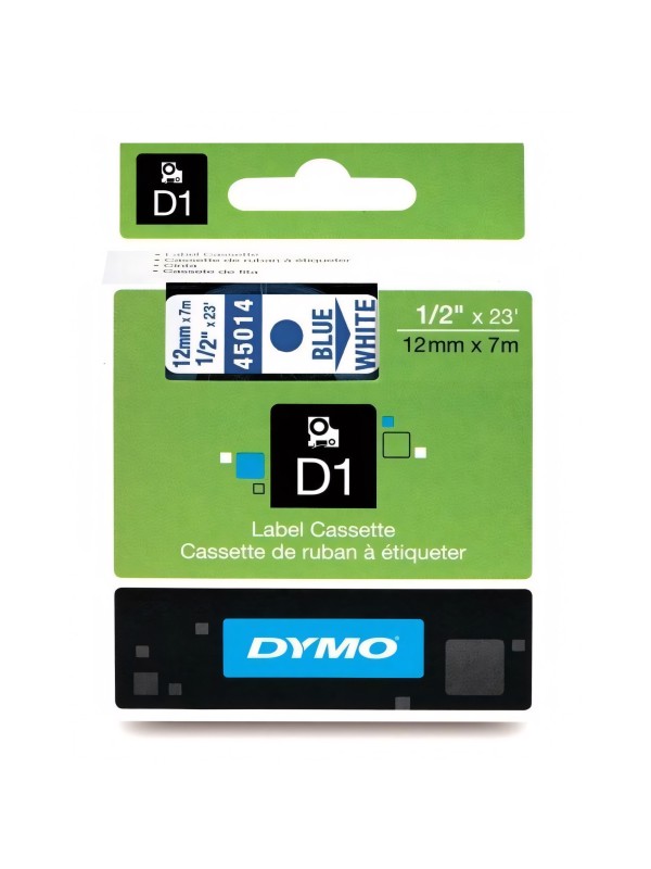 Dymo 45014 S0720540 D1 uzlīmju lentes kasete