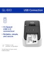 Brother QL-800 etiketiprinter