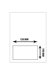 Labels size 100 mm x 150 mm PostNL