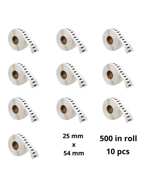 Dore Analog Genuine Dymo Label Roll 11352 S0722520 54mm x 25mm (Kom...