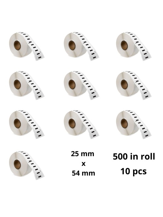 Dymo 11352 S0722520 etiketi rull Dore analoog komplekt 10 tükki removable