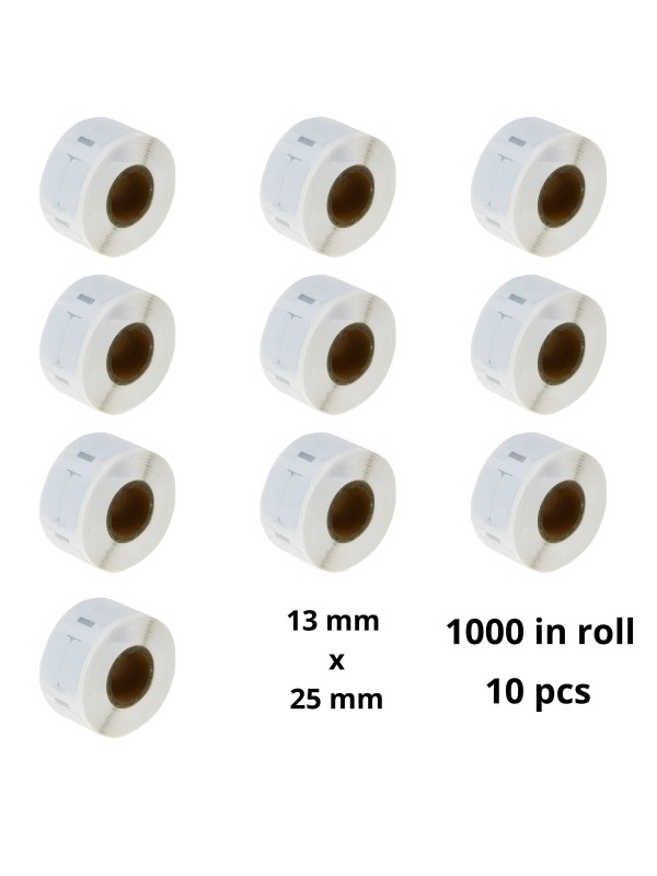 Dymo 11353 S0722530 label roll Dore compatible set 10 pcs removable