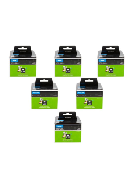 Dymo 11354 S0722540 label roll 6 pcs