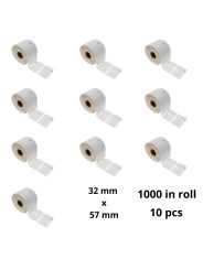 Dore Analog Genuine Dymo Label Roll 11354 -R S0722540 (removable) 5...