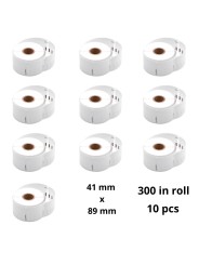 Dymo 11356 S0722560 etiķetes rullis Dore saderīga komplekts 10 gab.