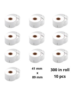 Dymo 11356 S0722560 etiketi rull Dore analoog komplekt 10 tükki