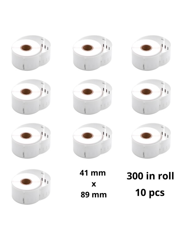 Dymo 11356 S0722560 etiketi rull Dore analoog komplekt 10 tükki