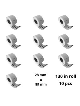 Dymo 99010 S0722370 label roll Dore compatible set 10 pcs