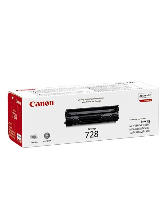 Canon CRG 728 (3500B002) Lazerinė kasetė, Juoda