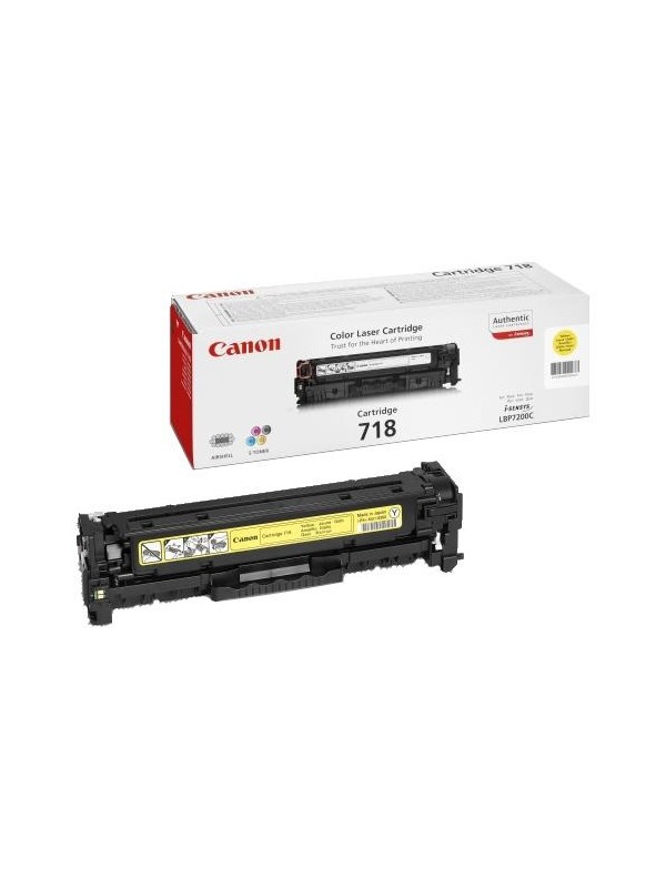 Canon CRG 718 (2659B002) geltona kasetė