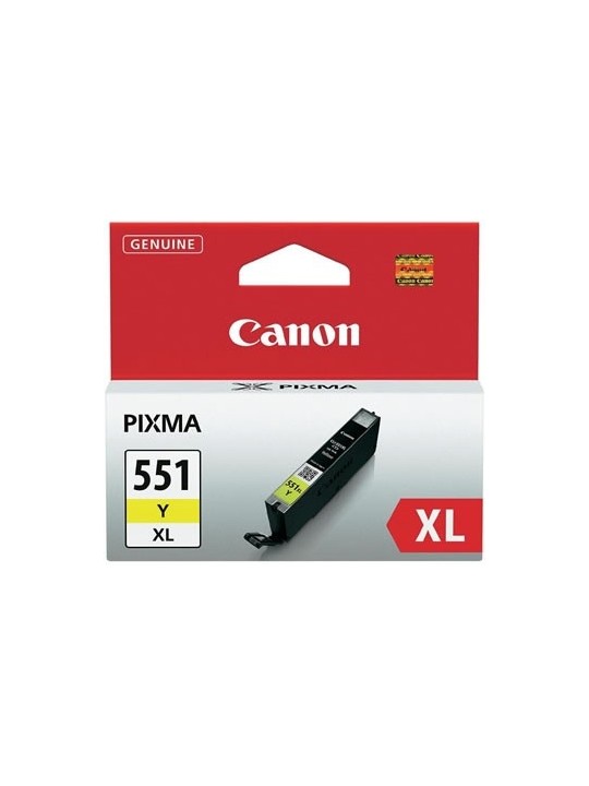 Canon CLI-551XL (6446B001), geltona kasetė