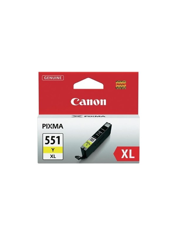 Canon CLI-551XL (6446B001), geltona kasetė