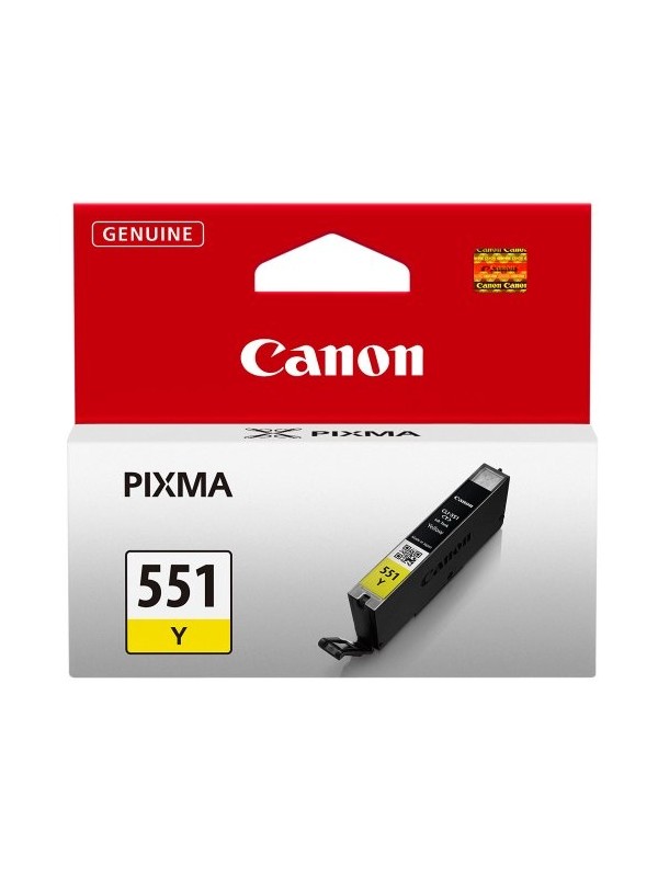 Canon CLI-551 (6511B001), geltona kasetė