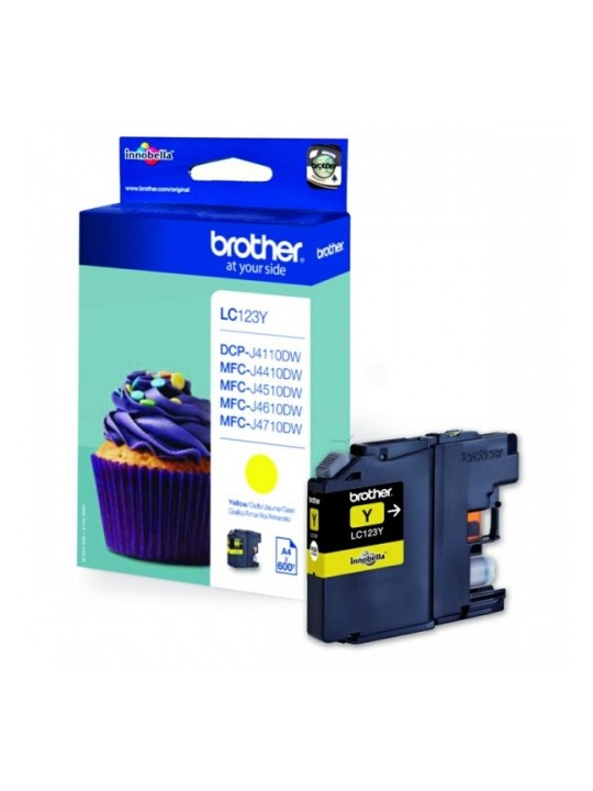 Brother LC-123 LC123 Y