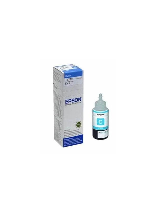 Epson T6732 (C13T67324A) Rašalo papildymo buteliukas, Žydra