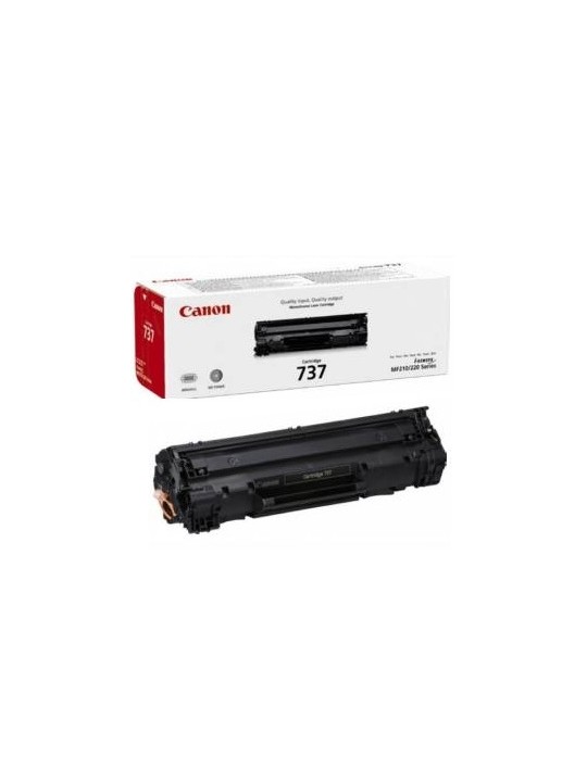 Canon CRG 737 (9435B002) Lazerinė kasetė, Juoda