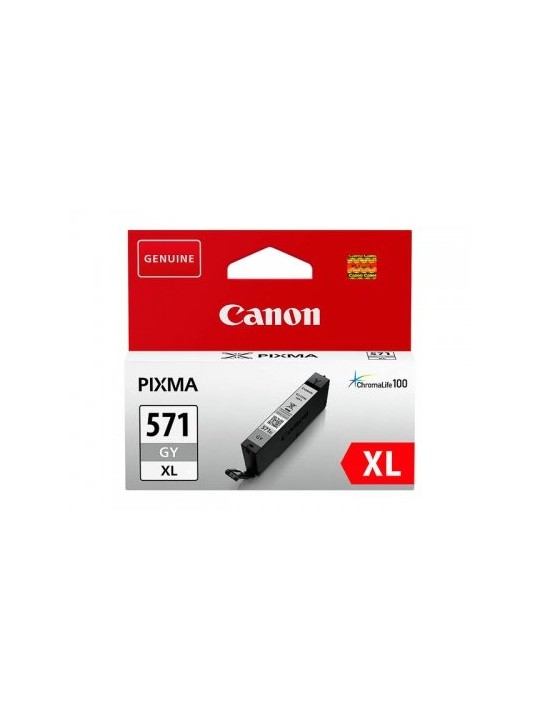 Canon CLI-571XLGY (0335C001), pilka kasetė