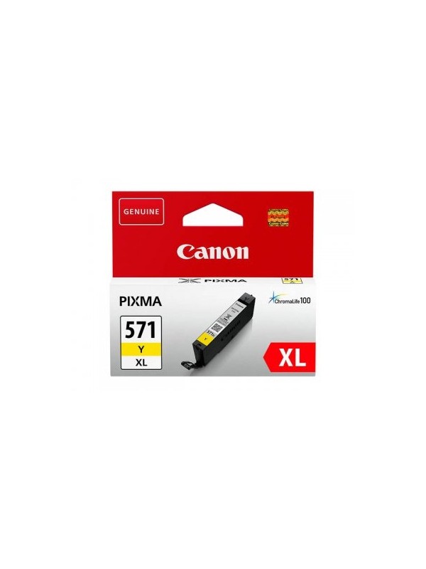 Canon CLI-571XLY (0334C001), geltona kasetė