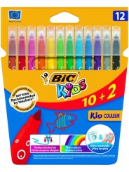 Bic Spalvoti flomasteriai Kids Couleur 12 spalvų rinkinys 103226