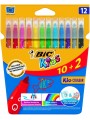 Bic Spalvoti flomasteriai Kids Couleur 12 spalvų rinkinys 103226