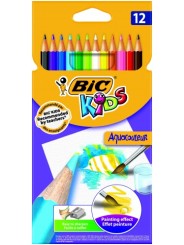 Bic Spalvoti pieštukai Aquacouleur 12 spalvų rinkinys 8575613