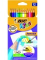 Bic Spalvoti pieštukai Aquacouleur 12 spalvų rinkinys 8575613